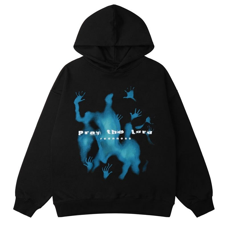 Azure Spirits Unisex Men Women Streetwear Graphic Hoodie